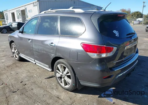 2013 Nissan Pathfinder Platinum из США, поврежденный, VIN 5N1AR2MM9DC668284